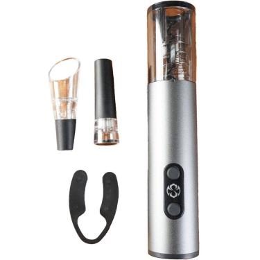 Imagem de Kit Saca Rolhas Elétrico 4 Peças para Vinho