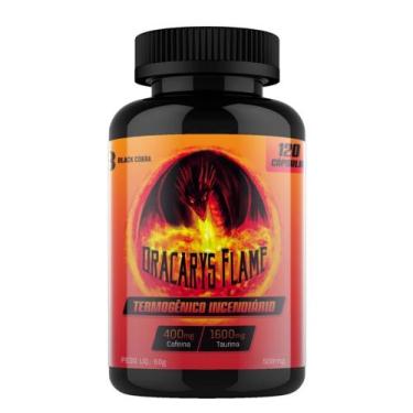 Imagem de Poderoso Termogênico e Pré Treino Dracarys Flame 120 Caps 400mg Cafeín