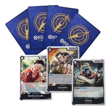 Imagem de Lote One Piece Card Game 100 Unidades Original Bandai Sortido Sem Repe