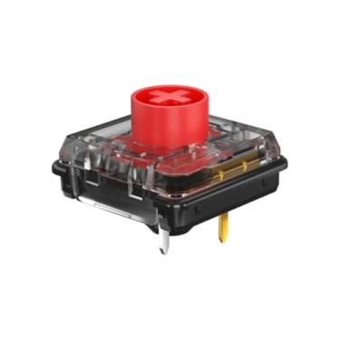 Imagem de KAILH Interruptores de teclado mecânico de perfil baixo Choc V2 chave de perfil baixo DIY MX Switch tátil clique linear (30 peças, vermelho)