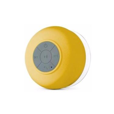 Imagem de Caixa De Som Portátil Bluetooth Resistente à Água  - Amarelo - BTS