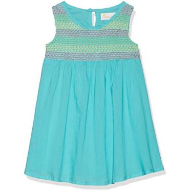 Imagem de Masala Vestido Kimi para bebês meninas, Turquesa, 3-6 Meses
