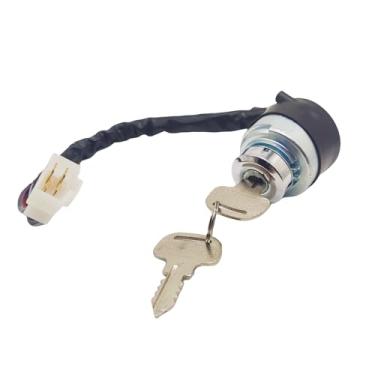 Imagem de HMY Substituição do interruptor de ignição 52200-41210 52200-41212 66101-55200 para trator Kubota M4N-071 M5-091 M5-111 M95 M105 M108 M4900 M5040 M5040 5140 M5640SU M5700 M6800 M7040 M7060 M8200 M8540