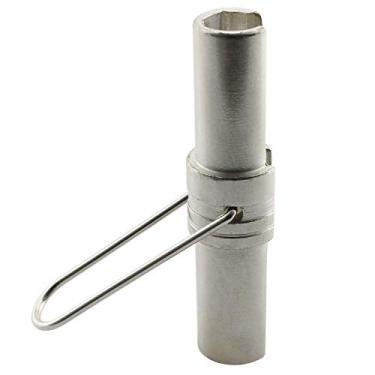 Imagem de E-outstanding Ferramenta de aperto de proteção de segurança CATV para RG6 RG59 RG11 F conector de cabo coaxial chave manga