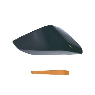 Imagem de LAUBDGIE Capa para espelho retrovisor lado esquerdo do motorista compatível com Malibu 2016-2021 84026841 preto brilhante