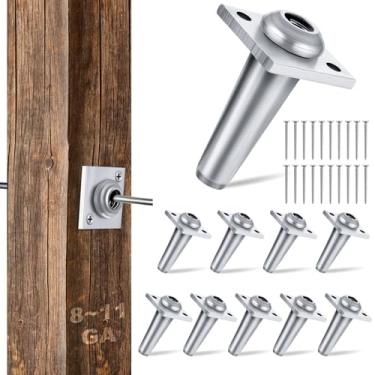 Imagem de Torno de âncora de torno de âncora de uva para apertar fio de calibre 8~11 para construir treliças, vinhas, cercas e mandris (10 peças)