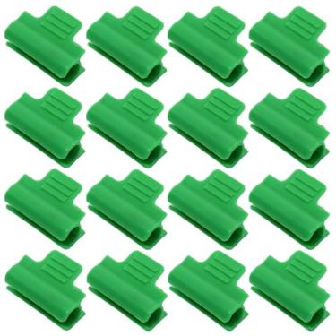 Imagem de Coufce 40 peças de clipes de estufa para aros de estufa de 0,8 a 1,1 cm, clipes de argola para fixação de cobertura de planta, cobertura de plástico de estufa, capa de fileira de filme, rede de jardim