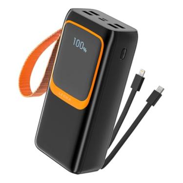 Imagem de Carregador Power Bank 30000 Mah Portátil Turbo Carga Rápida Preto