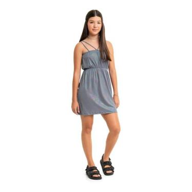 Imagem de Vestido Holográfico Juvenil Gloss, 12