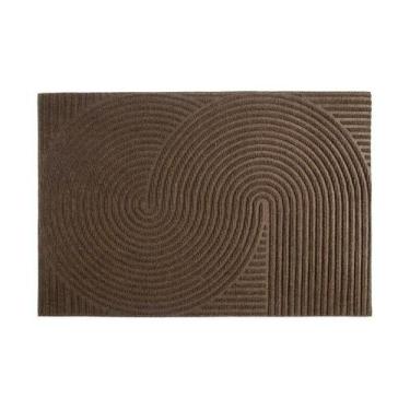 Imagem de Capacho rotterdam 60 x 40 cm mde home style, MARROM