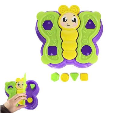 Imagem de Brinquedo Infantil Abelhinha Asa Didática Para Encaixar - Jp Brink
