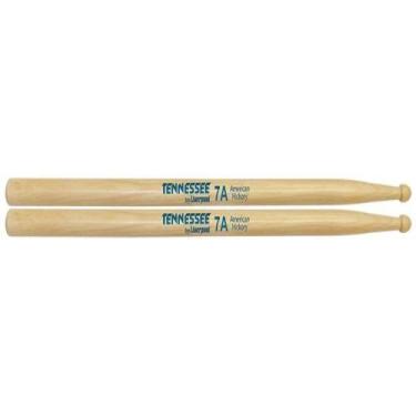 Imagem de Baqueta Tennessee Hickory 7A Madeira - Versatilidade e Conforto - Live