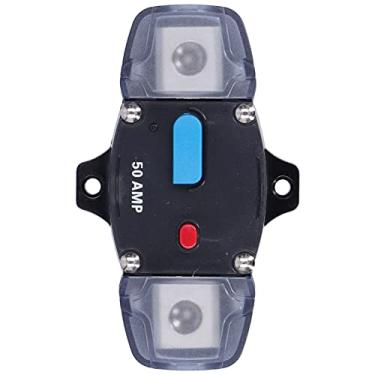 Imagem de Interruptor do Disjuntor Protect Amplificadores Resetáveis ​​para Sistemas de Vídeo de áudio de Carro Com Reset de Botão (A (50a))