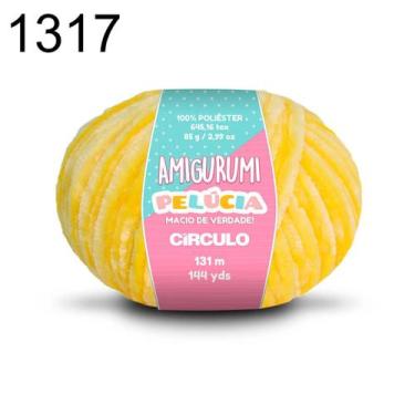 Imagem de Fio Amigurumi Pelúcia Circulo 131m - Círculo, 1317-Solar