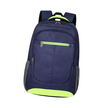 Imagem de simhoa Bolsa de tênis saco de laptop mochila bolsa de armazenamento de engrenagem back mack bolso lateral da mochila para squash badminton caminhada ao ar, Verde Azul Escuro