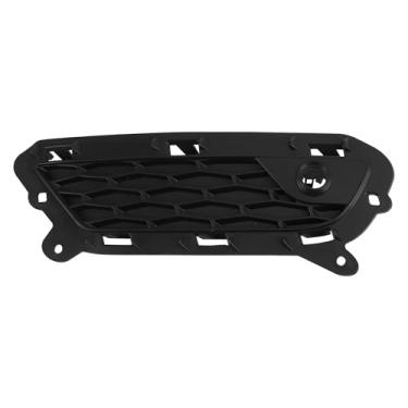 Imagem de Hihaha Capa de farol de neblina frontal inferior para para-choques inserções de luz de neblina Nº LR074224 para Land Rover Range Rover Evoque 2016-2019 ABS preto 1 peça dianteiro esquerdo carro