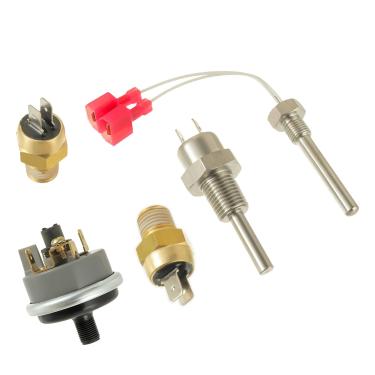 Imagem de HUAREW Kit de reparo de aquecedor de piscina compatível com Pentair Mastertemp Max-E-Therm inclui sensor de combustão de pilha, termistor, interruptor, substituição # 42002-0024S, 42001-0053S, 42001