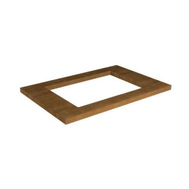 Imagem de Tampo para Cooktop 4 Bocas Denver I Freijó 80 cm - Modern