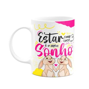 Imagem de Caneca Páscoa Doce - Estar com você é o meu sonho - 325ml