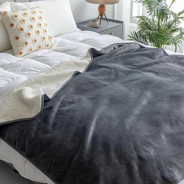 Imagem de Rainmae Cobertores de amor à prova d'água de 203 x 228 cm para casais, cobertor Queen Size Splash, capa de cama à prova d'água, resistente a manchas, absorvente, lavável protetor de colchão cinza para