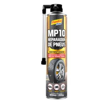 Imagem de Mundial Prime MP10 Reparador de Pneus Instantâneo, 400ml/250g, para Carro, Moto e Bicicleta (2)