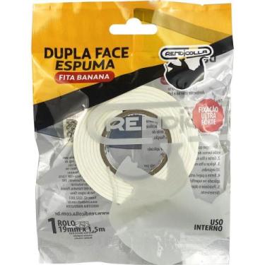 Imagem de Fita Dupla Face Espuma 19MM X 1,5M Blister - Rendicolla