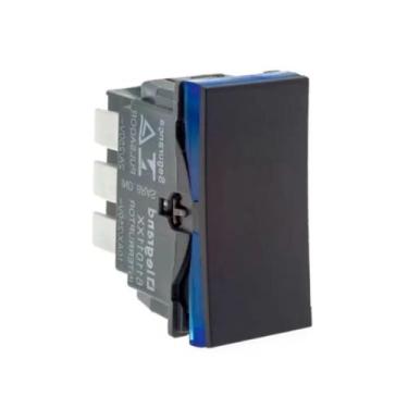 Imagem de Interruptor Parale 10A 250V B.automatico 1M Preta 611011PT - Legrand P