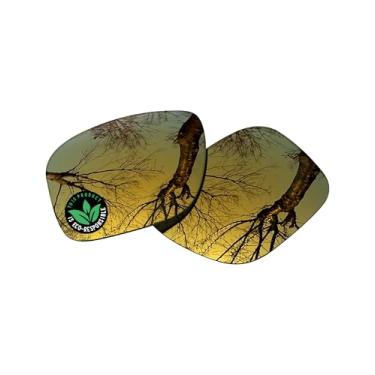 Imagem de Raydi Lentes de reposição de policarbonato para óculos de sol Ray-Ban Meta Wayfarer RW4006 50 mm - Flare Gold Mirror - Polarizadas