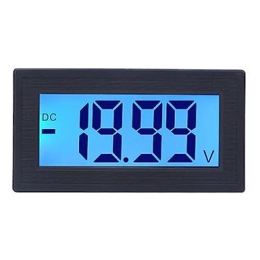 Imagem de DC Voltímetro Digital Display LCD Medidor de Tensão AC100-240V Fonte de Alimentação Alta Precisão Baixo Consumo de Energia Instalação Conveniente Com Operação Simples (DC0-20V)