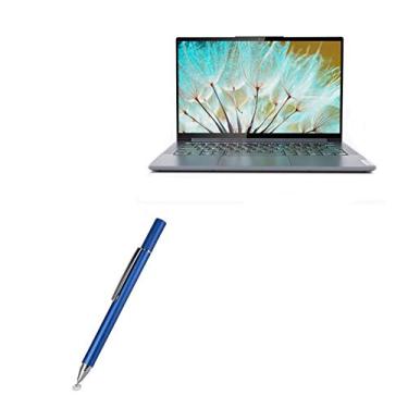 Imagem de Caneta Stylus BoxWave compatível com Lenovo Yoga 7i (14 polegadas) – Caneta Stylus capacitiva FineTouch, caneta Stylus super precisa para Lenovo Yoga 7i (14 polegadas) – azul lunar