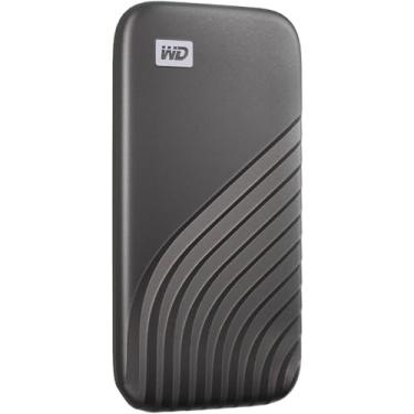 Imagem de Western Digital Unidade de estado sólido portátil externa My Passport SSD de 4 TB, cinza, até 1.050 MB/s, compatível com USB 3.2 geração 2 e USB-C (USB-A para sistemas mais antigos) – WDBAGF0040BGY-WESN