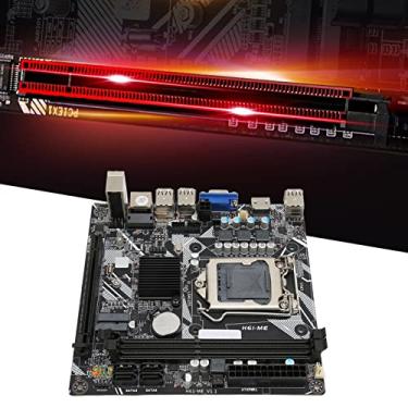 Imagem de Placa-mãe Mini ITX, Placa-mãe H6 ME Dual Channel DDR3 Com Slot de CPU LGA 1155, VGA, HDMI, WiFi M.2, NVME M.2, Placa-mãe de Jogo USB 2.0 Com Pino DEBUG, PCIe 16X