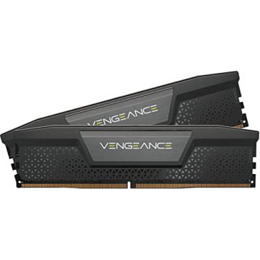 Imagem de CORSAIR VENGEANCE DDR5 RAM 64GB (2x32GB) 5600MHz CL36 Intel XMP iCUE Compatible Computer Memory - Black (CMK64GX5M2B5600C36)