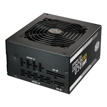 Imagem de Cooler Master MWE Gold 850 V2 totalmente modular, 850W, 80+ eficiência dourada, ventilador HDB silencioso, 2 conectores EPS, resistência a altas temperaturas, 5 anos de garantia