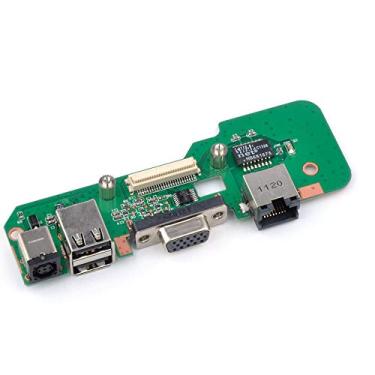 Imagem de DBParts Tomada de alimentação CC com placa para Dell Inspiron 1545 1546 PP41L Series, 48.4AQ03.011, 48.4AQ03.021, 48.4AQ03.C11, 48.4AQ03.C21, 48.4AQ13.CSC, 48.4AQ23.CSC, 48.4AQ233. .0SB, 40