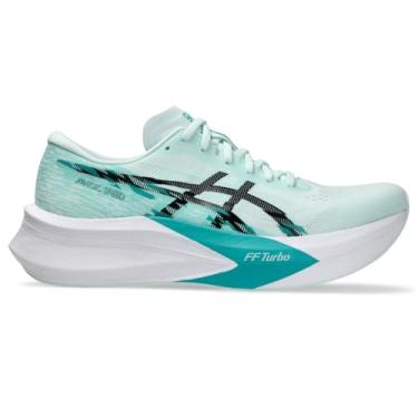 Imagem de ASICS Tênis de corrida masculino Magic Speed 4, Mar calmante/preto, 47