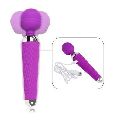 Imagem de Vibrador Massageador 10 Níveis Varinha Magica Ponto G Mamilo