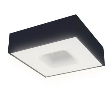Imagem de Plafon Taschibra Waffle Led Quadrado Bivolt 2700k Luz Quente Bivolt Preto
