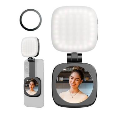 Imagem de Luz de selfie SMALLRIG Magnetic para iPhone com Mirror Vibe P48
