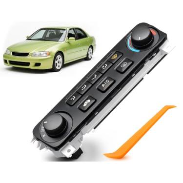 Imagem de Painel do módulo do interruptor de controle do aquecedor 79600-S84-A21ZA compatível com a unidade de temperatura climática 2001 2002 Honda Accord A/C
