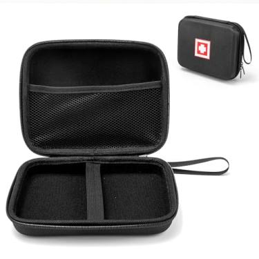 Imagem de Gealaek Estojo De Transporte Protetor Para Nebulizador Portátil, Bolsa Médica Viagem Com Espaçador Rígido Inalador, Máscaras, Acessórios Asma, Armazenamento Medicamentos Emergência Crianças E Adulto