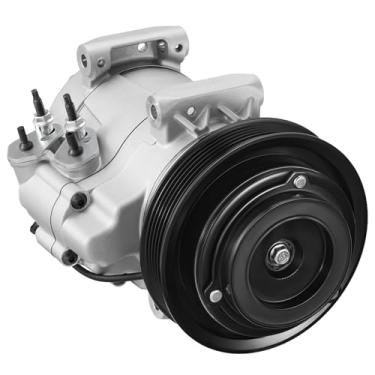 Imagem de SYKRSS Compressor A/C de ar condicionado 67232 com embreagem compatível com Honda Pilot 2016-2020, Ridgeline 2017-2019, compatível com Acura MDX 2014-2016, V6 3,5L