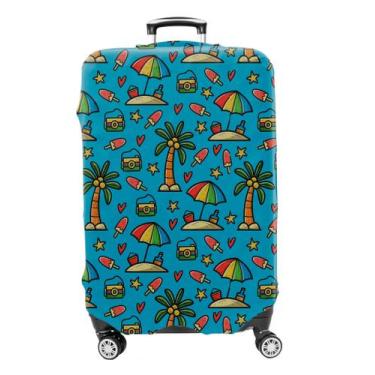 Imagem de Capas de Mala Bagagem para Viagem Protetora Diversas Estampas - De Car