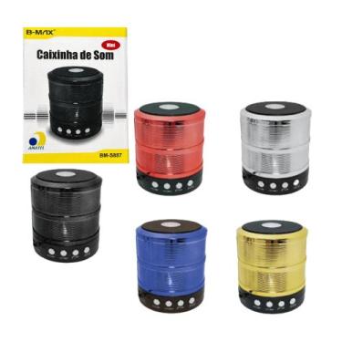 Imagem de Caixa Caxinha De Som Bluetooth kapbom Mp3 Usb Celular Fm Pc Cx