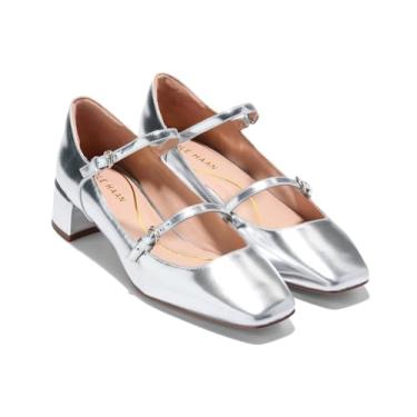 Imagem de Cole Haan Sapato feminino Paxton Maryjane, Especquio prateado, 35