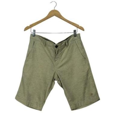 Imagem de Bermuda Aeropostale Linho Areia Masculina-Masculino