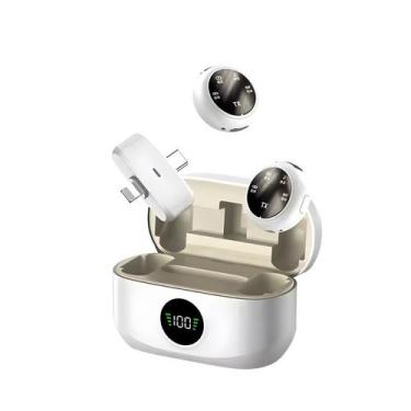 Imagem de Microfone Lapela K31 Pro Original Premium Tipo C Lightning com Ímã Mag