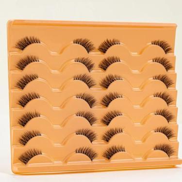 Imagem de Cílios Postiços de Visom Natural - 14 Pares de Extensões de Cílios Fof