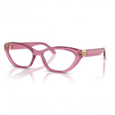 Imagem de Armação Óculos De Grau Feminino Versace Mod.3356 5469 55