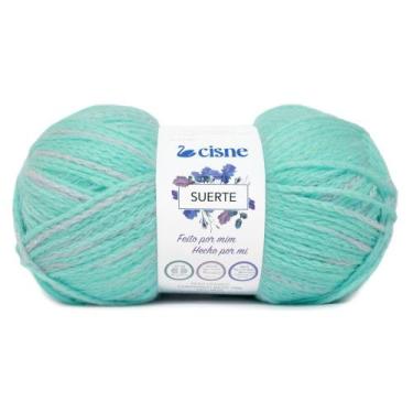 Imagem de Lã Suerte Cisne 100 gramas 272 metros, 228 Verde Menta
